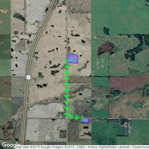 Brooks to Graveyard Scribble Maps